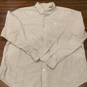 Dockers Men's XL Yellow & Blue button down XL